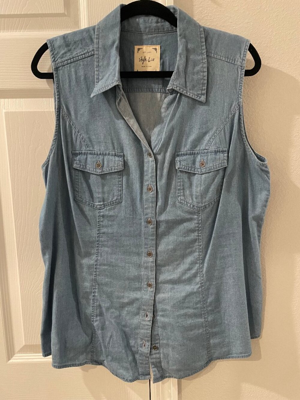 Denim Top